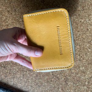 Portland Leather Goods Small Zip Wallet